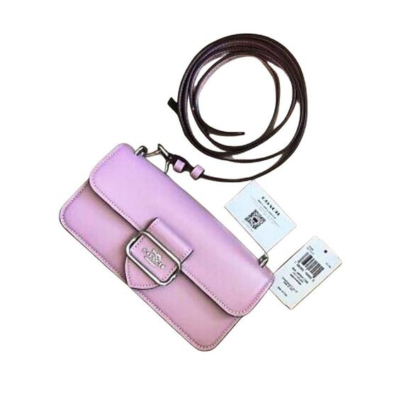 COACH LEATHER MORGAN CROSSBODY PURSE - Picture 7 of 7